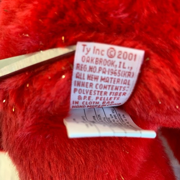 Ty (26) Red Maple Bear Plush Buddy “Pierre” - Picture 5 of 11